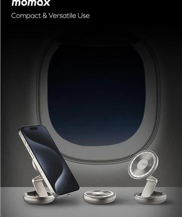 Momax Pac Mount Multi Use Magnetic Mount Titanium