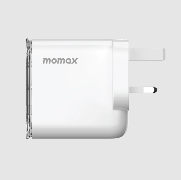 Momax 1-Charge Flow 3-Port 80W GaN Charger USB-C & USB-A