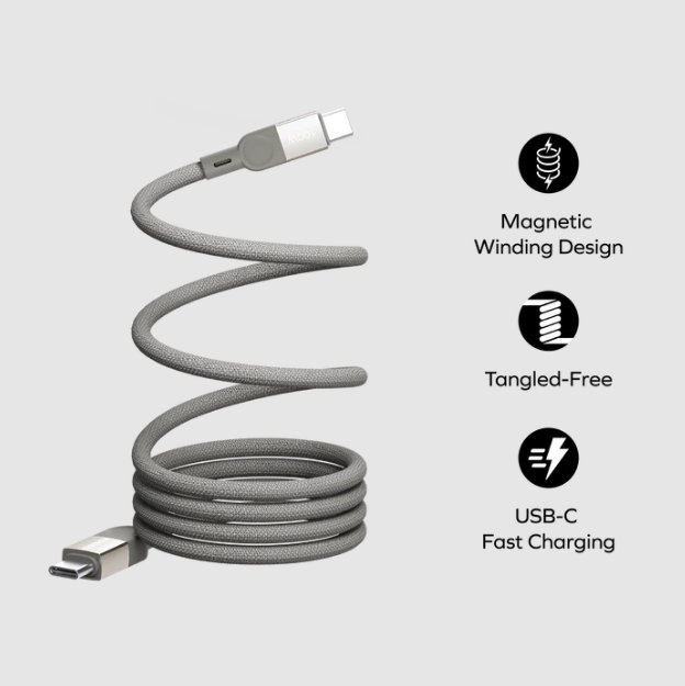 Momax MagLink 100W USB-C To USB-C Magnetic Cable 1M