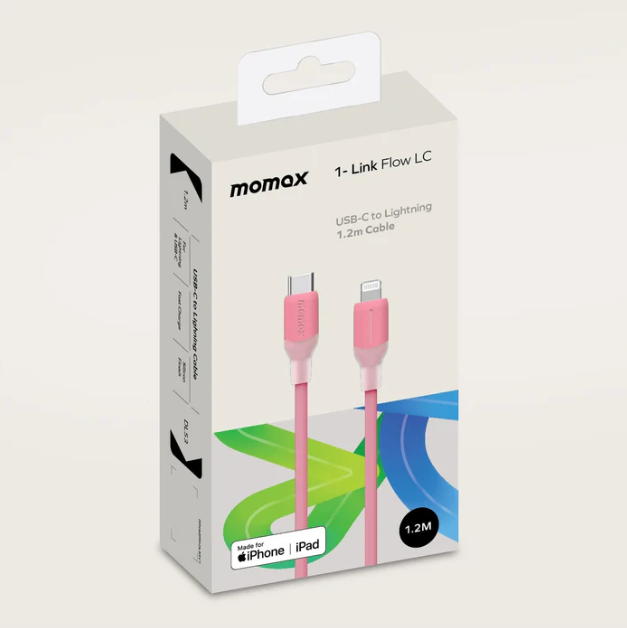 Momax 1link Flow Usb-c To Lightning 1.2m Cable