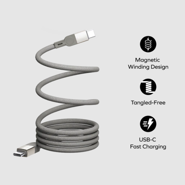 Momax MagLink 100W USB-C To USB-C Magnetic Cable 2M