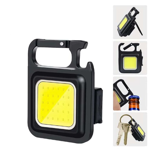 Cob Rechargeable Keychain Light