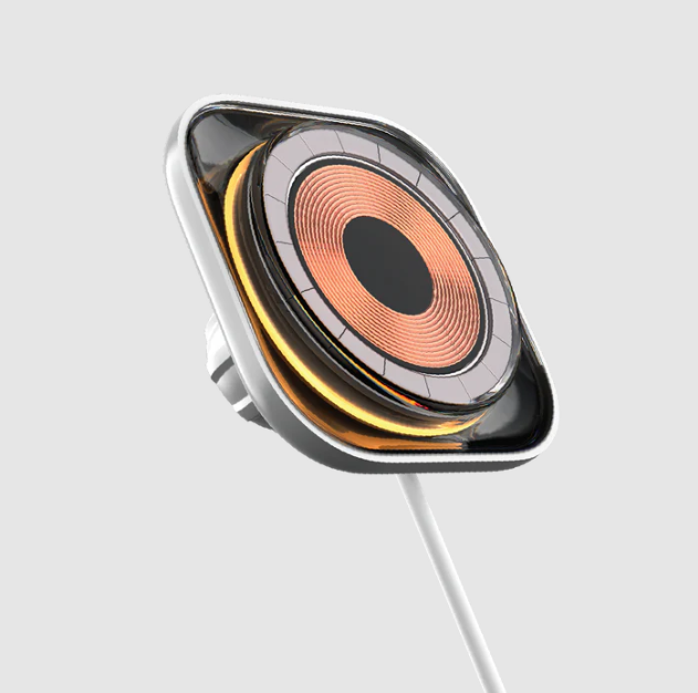 حامل سيارة مومكس 1-تشارج فلو للشحن اللاسلكي المغناطيسي  15 واط