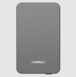 بطارية شحن متنقلة مومكس كيو مواج باور 6 مغناطيس - شحن  لاسلكي بسعة 5000 مللي أمبير | رمادي