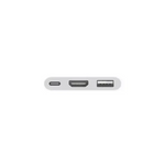 محول USB-C Digital AV Multiport من Apple | أبيض