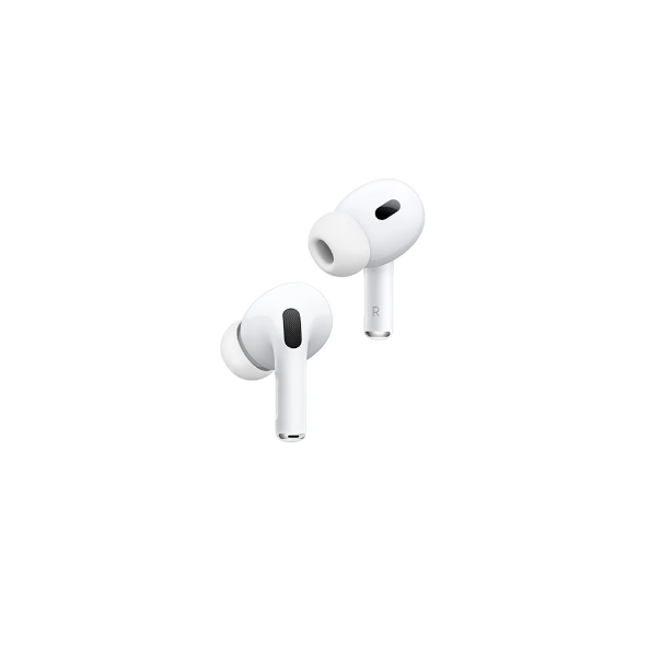 سماعات Apple AirPods Pro الجيل الثاني مع علبة شحن MagSafe USB-C | أبيض