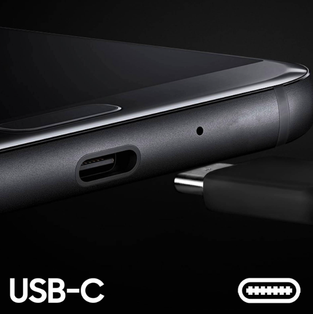 سماعات أذن USB-C من سامسونج (EO-IC100) - أسود