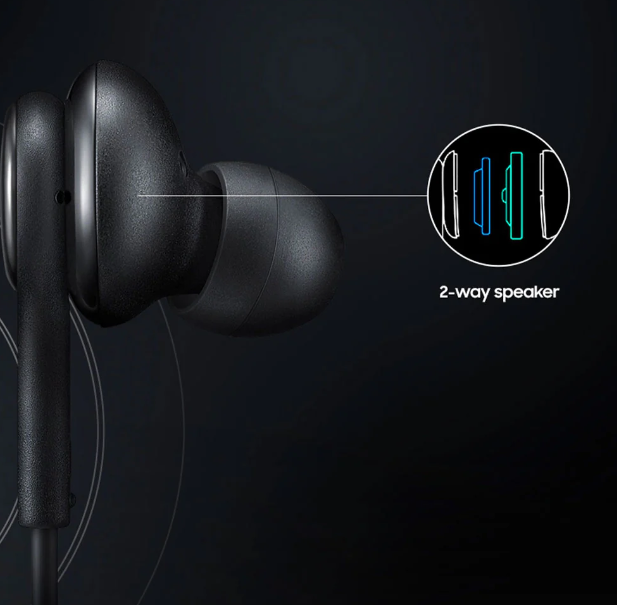 Samsung Earphones 3.5 mm - Black (EO-IA500BBEGWW)