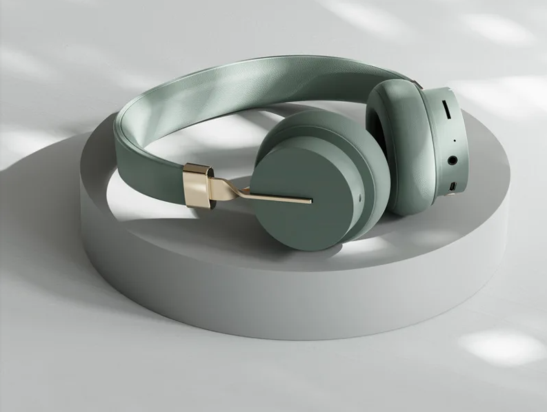 Fingertime Fashion Bluettooth Headset | Light Green