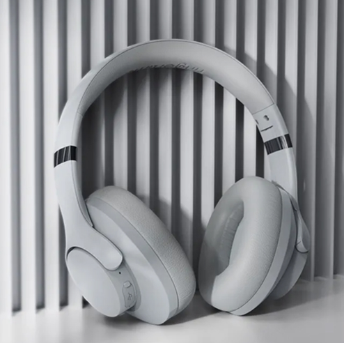 Wireless Active Noise Cancelling HeadPhones White