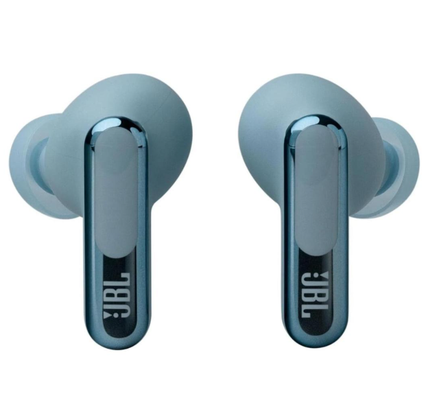 سماعات Live Beam 3 لاسلكية مع شاشة من JBL | أزرق