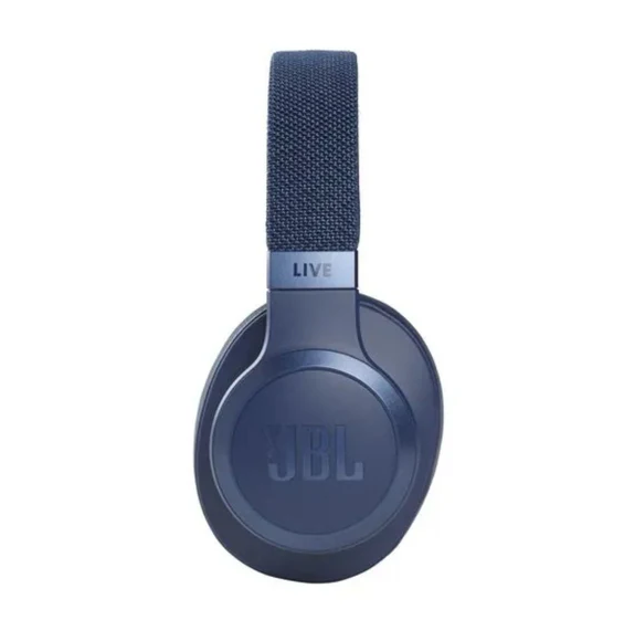 JBL Live 660 مع خاصية إلغاء الضوضاء التكيفية باللون الأزرق | JBLLIVE660NCBLU