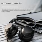 Fingertime Hybrid Noise Cancelling Wireless Headphones | Black