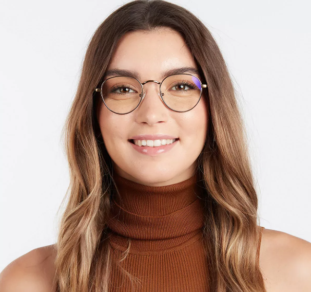 Barner Screen Glasses Ginza Gold Matte - (490927)