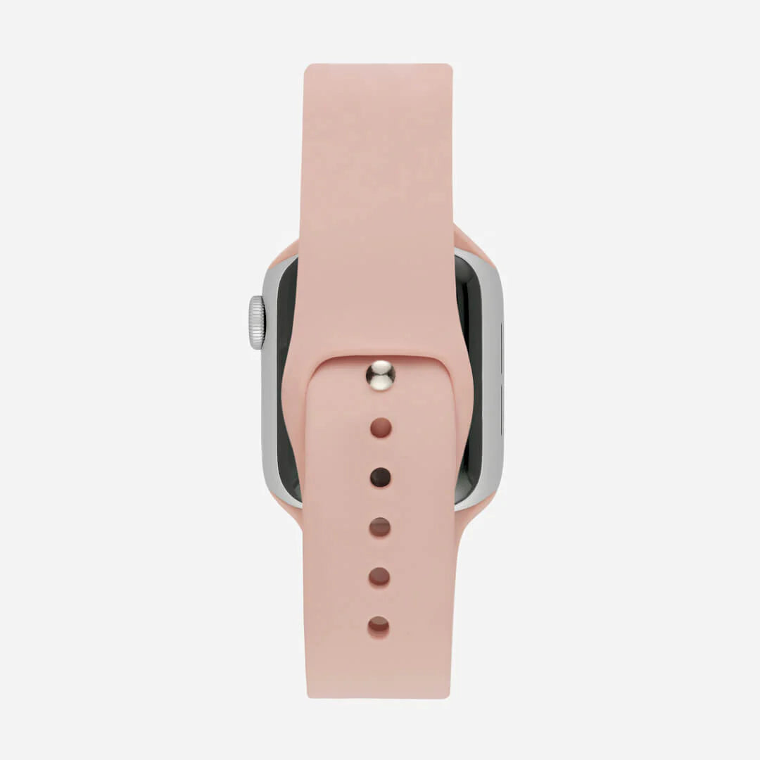 LZEL 38/40/41/42MM AvalonFlex Series 10 Silicone Watch Band Light Pink