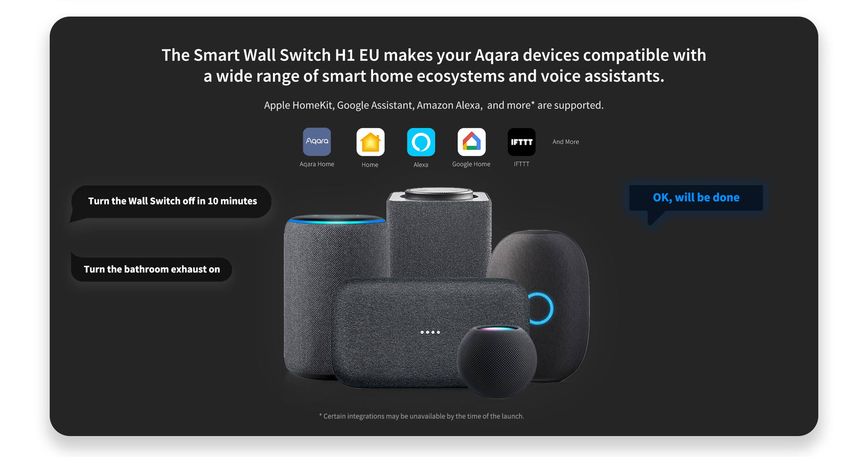 مفتاح حائط ذكي H1 بدون محايد، دوار مزدوج WS-EUK02 من Aqara