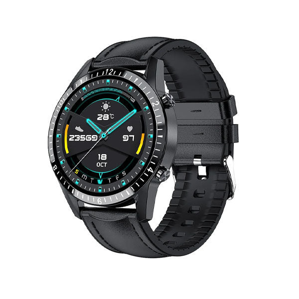 Smartwatch Heart Rate, Step Management - Black (I9 BLK)