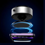 Automobile 360° Rotating Magnetic Vacuum Suction Mount | Silver