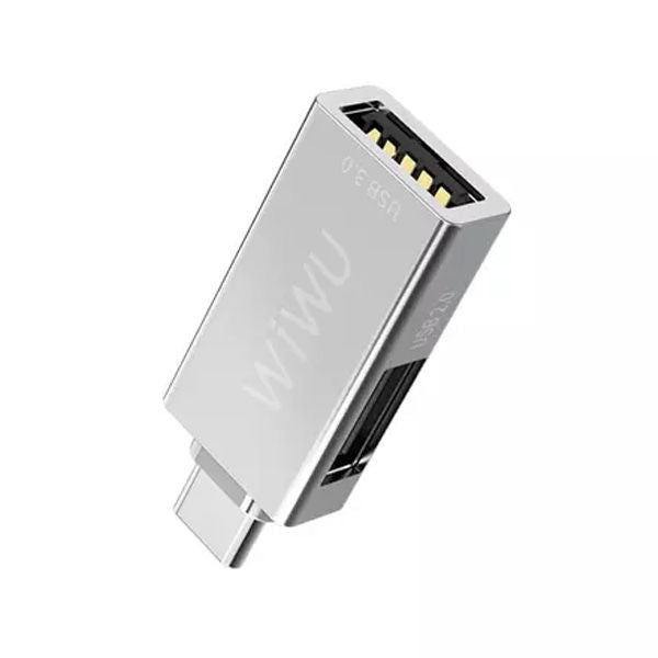 Wiwu T02 USB Type-C Hub-Silver (T02 PRO)