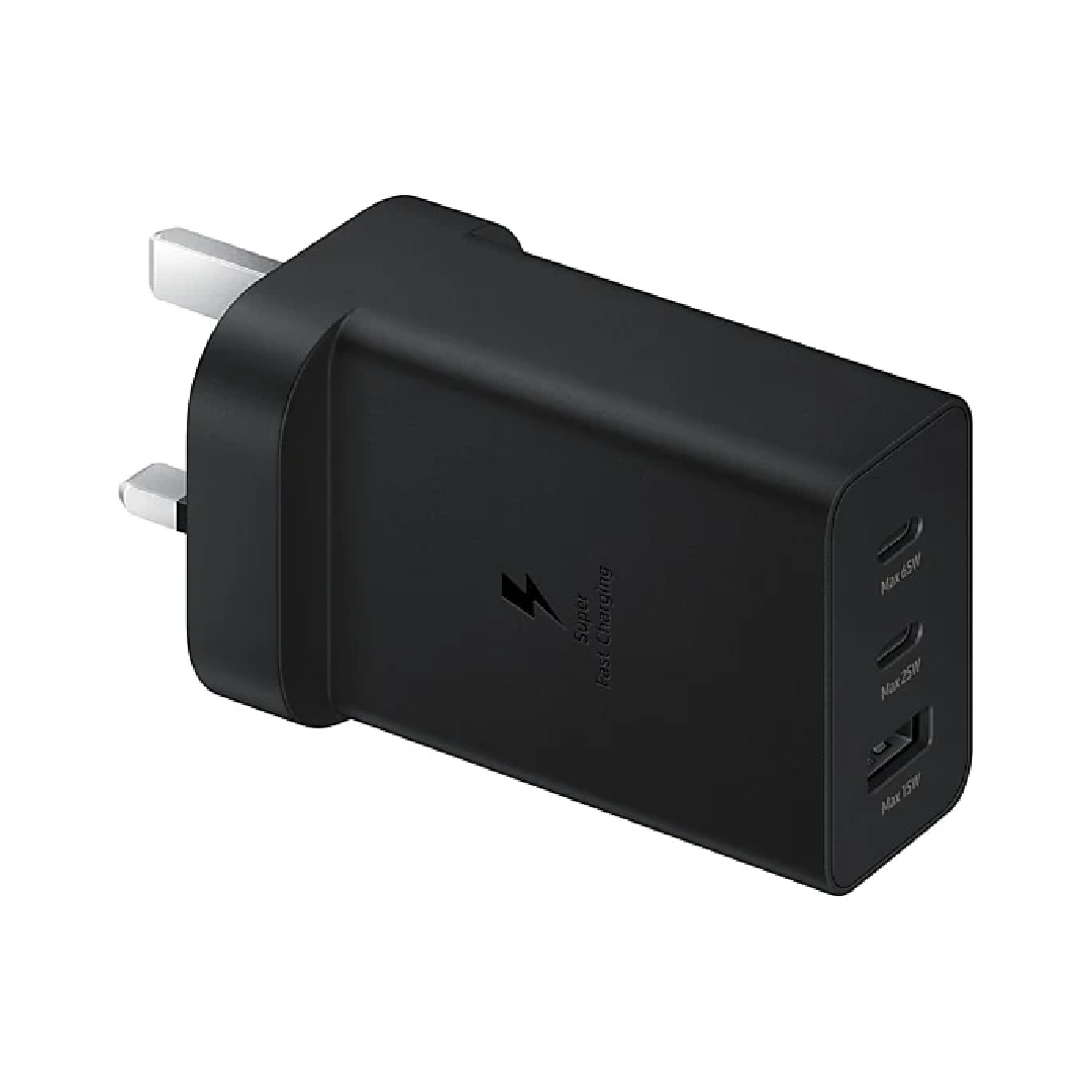 Samsung 65W Power Adapter Trio | Black