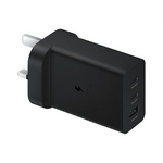 شاحن سامسونج بقوة 65 واط ثلاثي المنافذ | أسود