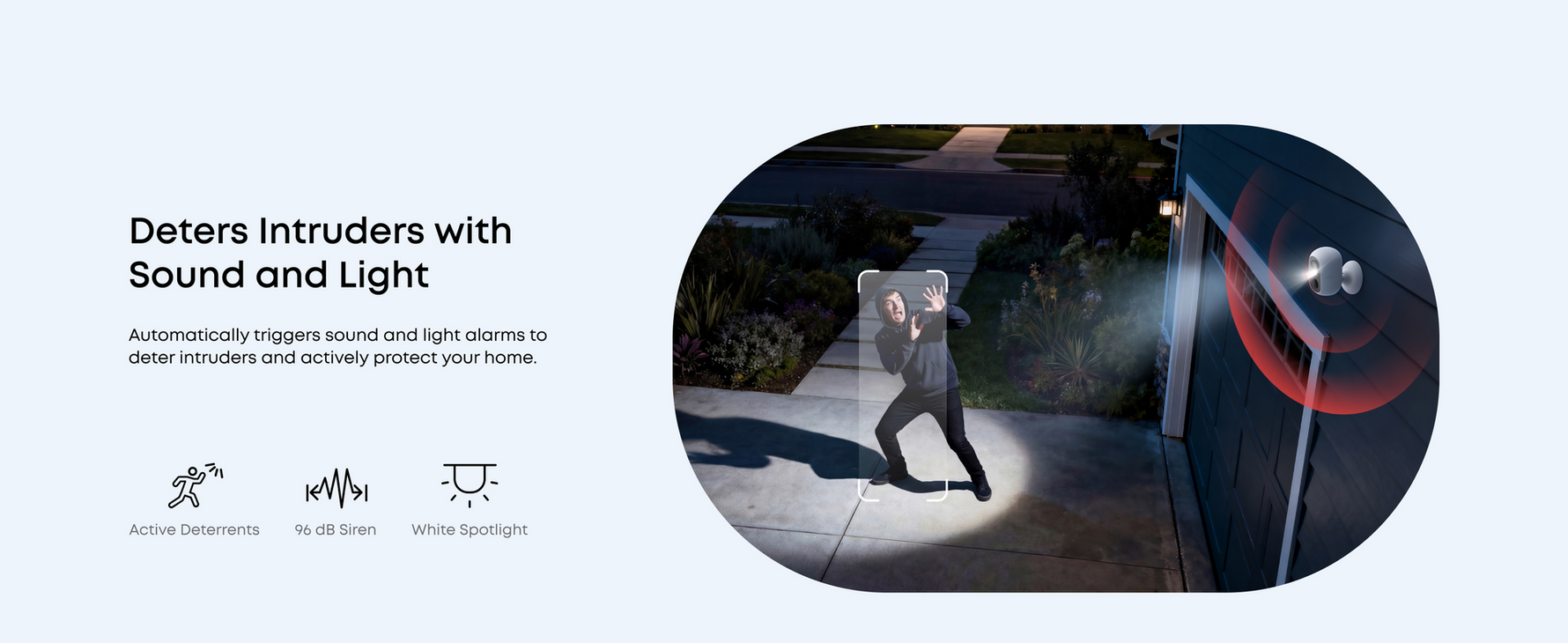 eufyCam C35 Flexible Security Camera with Color Night Vision | White