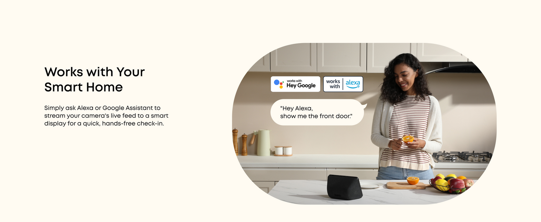 eufyCam C35 Flexible Security Camera with Color Night Vision | White