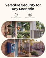 eufyCam C35 Flexible Security Camera with Color Night Vision | White