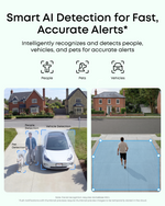 eufyCam C35 Flexible Security Camera with Color Night Vision | White