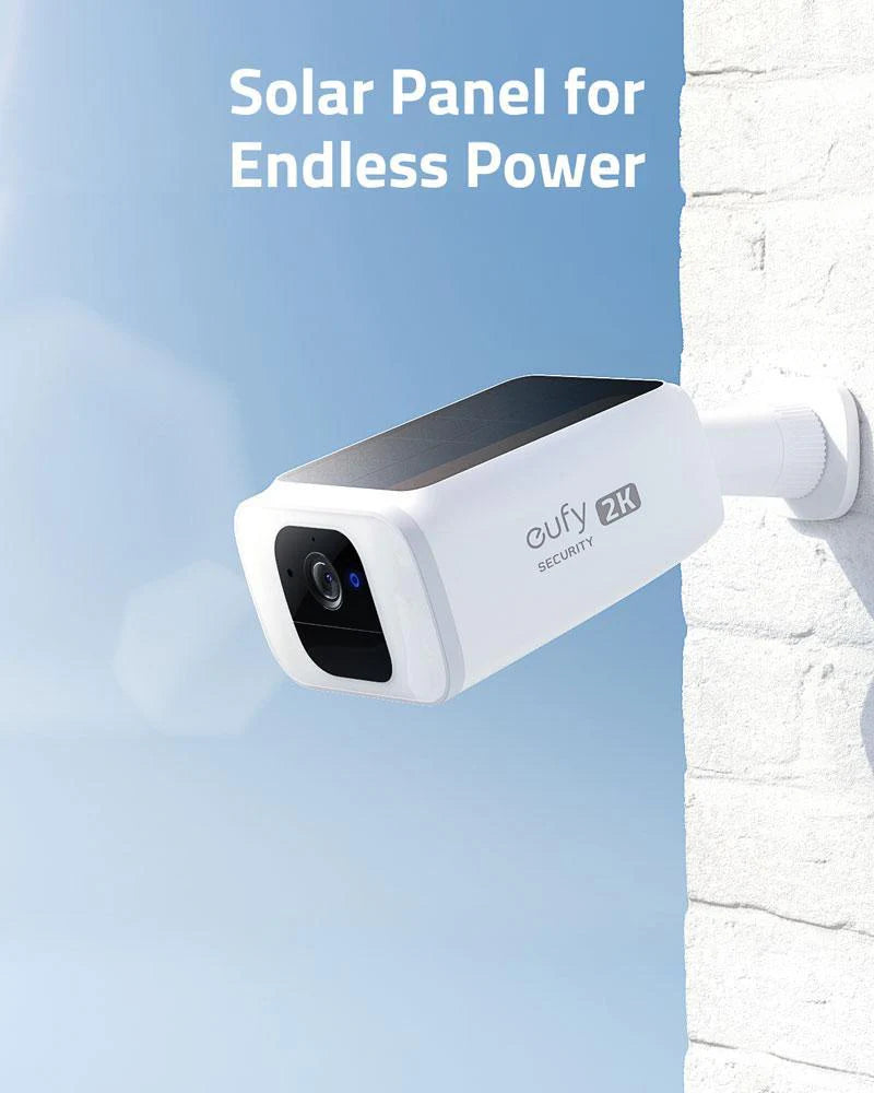 Eufy Spotlight SoloCam S40 Solar 2K Wi-Fi - White (T81243W1)