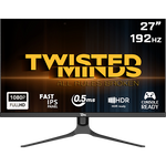 Twisted Minds Supreme Series Flat 27" FHD - 192HZ 0.5MS Fast IPS HDMI 2.1 Gaming Monitor