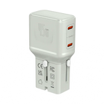 LZEL TravelPro Series Dual Port GaN Travel Wall Charger 45W I Dual Type-C Output I Global compatibility