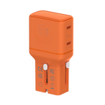 LZEL TravelPro Series Dual Port GaN Travel Wall Charger 65W I Dual Type-C Output I Global compatibility