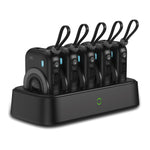 محطة الطاقة المحمولة PentaEnergia من ليزل 10,000 مللي أمبير × 5 تدعم الشحن اللاسلكي مع كيبل مدمج|أسود