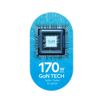 Momax 1-World 170W GaN 4-Port + AC Travel Adapter | Desert Titanium