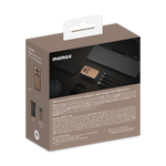 Momax 1-World 170W GaN 4-Port + AC Travel Adapter | Desert Titanium