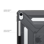 UAG Apple iPad 11" 11th Gen (A16) Scout+ Case | Grey Transparent