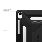 UAG Apple iPad 11" 11th Gen (A16) Scout+ Case | Black