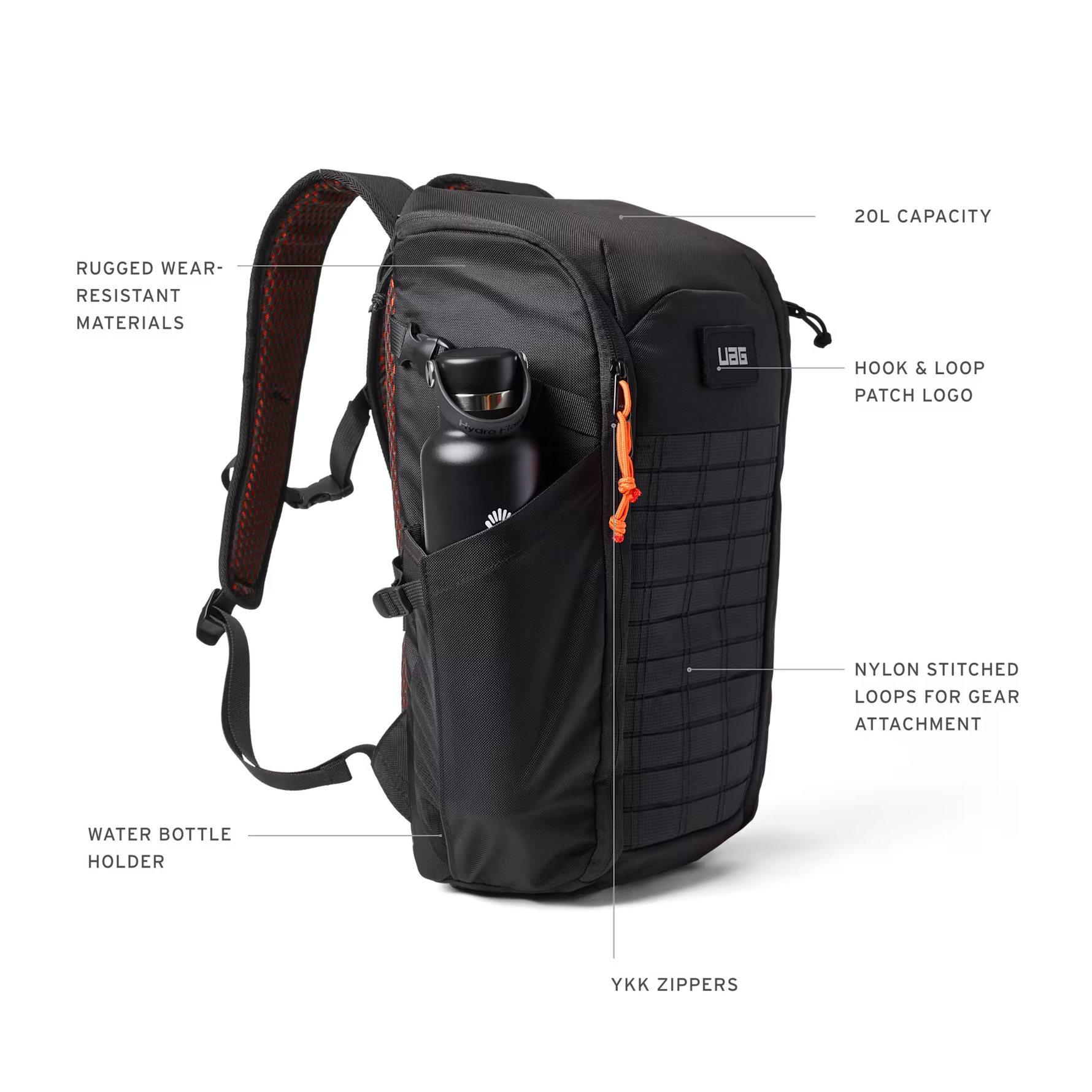 حقيبة ظهر Civilian بسعة 20 لتر 