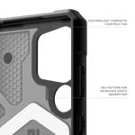 كڤر حماية athfinder الشفاف لهاتف Samsung Galaxy S25 Ultra مع MagSafe من UAG | رمادي