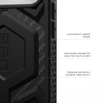 UAG iPhone 17 Pro Max Monarch Pro Magsafe Case | Carbon Fiber