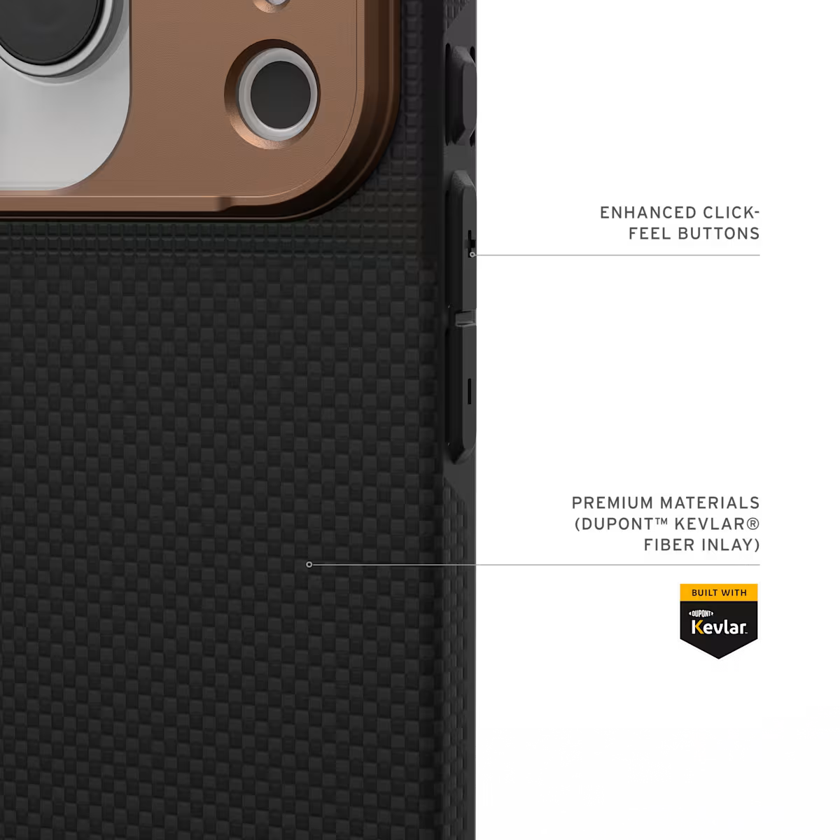 كڤر UAG Fibr Armr لهاتف iPhone 17 Pro | بني