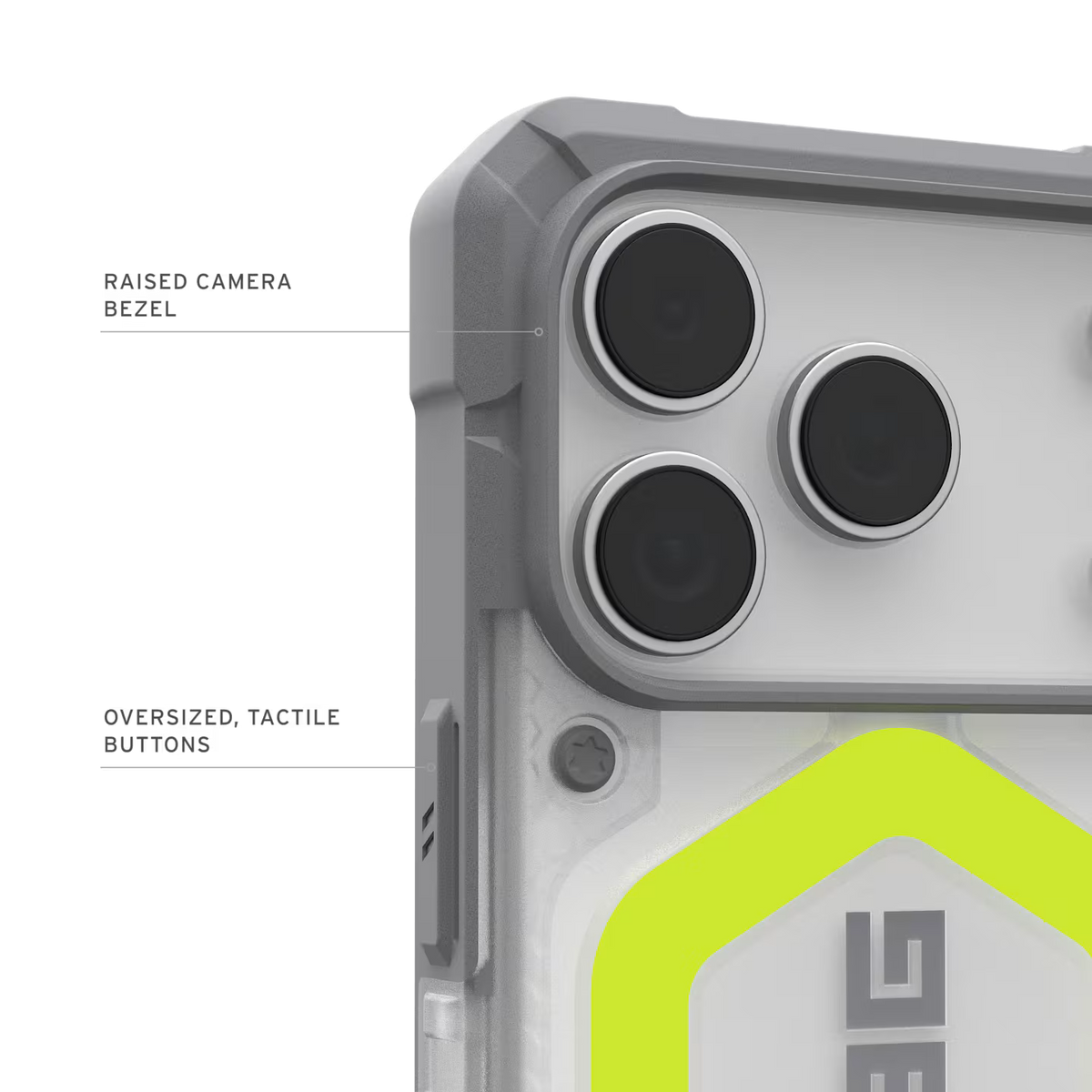 كڤر حماية UAG Pathfinder Clear متوافق مع MagSafe لهاتف iPhone 18 Pro / 17 Pro