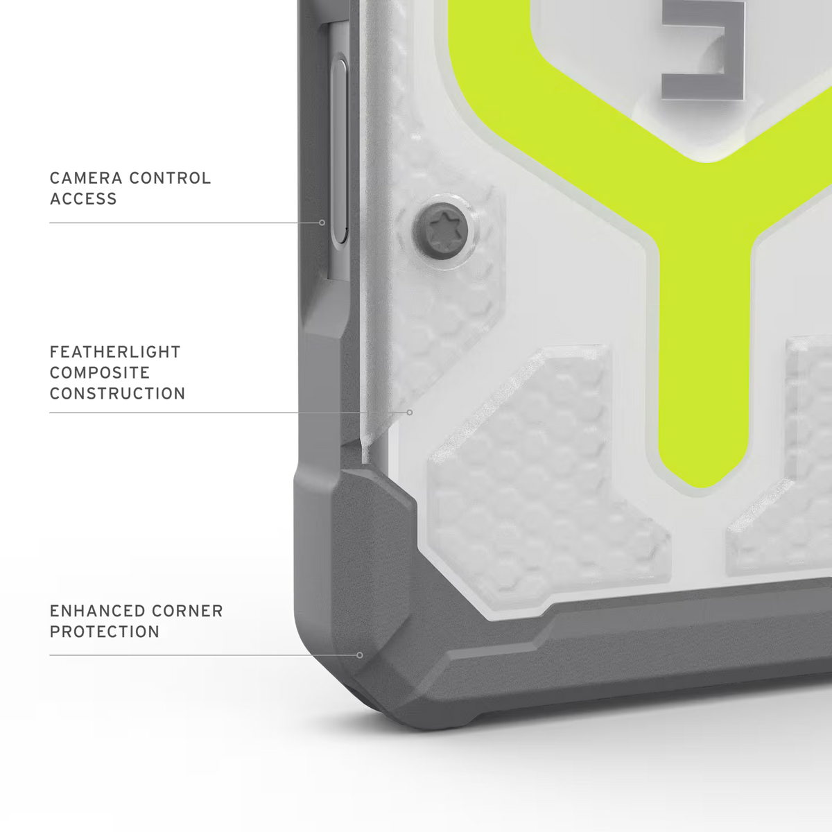 كڤر حماية UAG Pathfinder Clear متوافق مع MagSafe لهاتف iPhone 18 Pro / 17 Pro