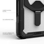 كڤر حماية UAG Plasma XTE متوافق مع MagSafe لهاتف iPhone 18 Pro / 17 Pro | أسود/شفاف