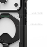 كڤر حماية UAG Plasma XTE متوافق مع MagSafe لهاتف iPhone 18 Pro / 17 Pro | أسود/شفاف