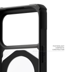 كڤر حماية UAG Plasma XTE متوافق مع MagSafe لهاتف iPhone 18 Pro / 17 Pro | أسود/شفاف