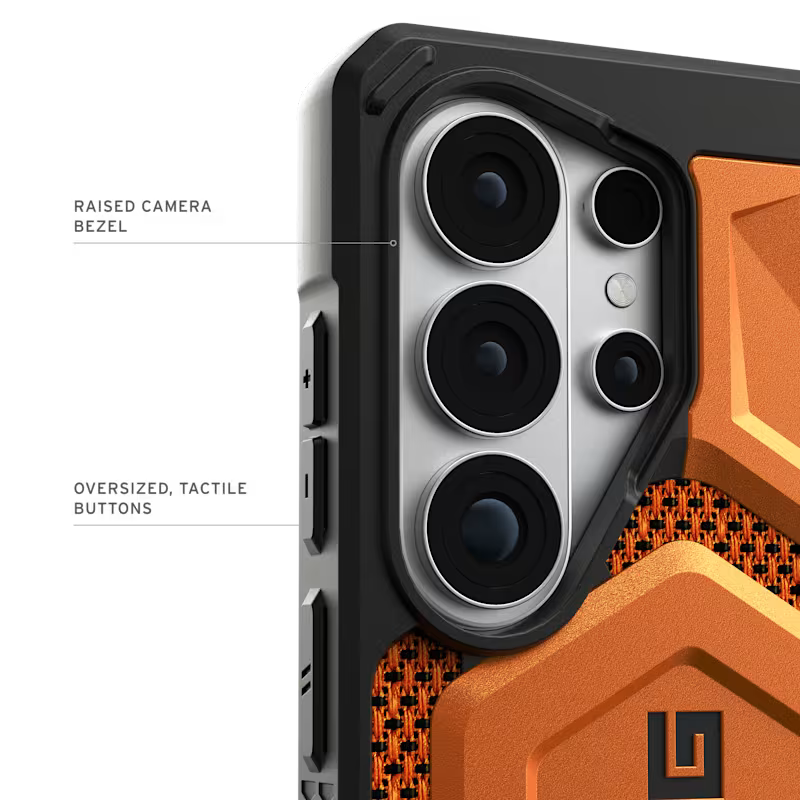 UAG Monarch Pro Kevlar Galaxy S26 Ultra Case | Kevlar Burnt Orange
