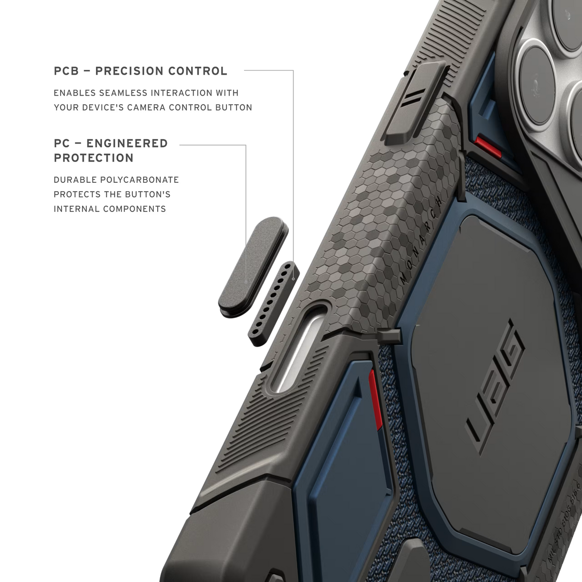 كفر UAG Urban Armor Gear Monarch Pro MagSafe لهاتف iPhone 18 Pro Max / 17 Pro Max | كيفلار
