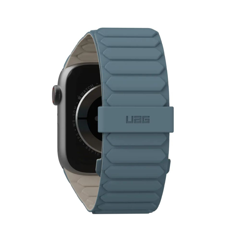 UAG Apple Watch Pathfinder Strap tv 49mm/45mm/44mm/42mm (Dune/Cloud Blue)